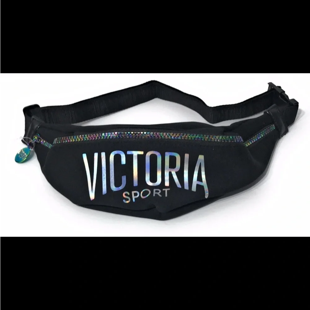 Victoria's Secret Sport Black Waist Bag NWOT